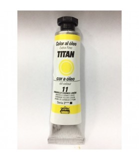 Oleo Titán 20 ml - 11 Amarillo cadmio limón-Tubo Oleo Titán 20 ml-Batallon Manualidades