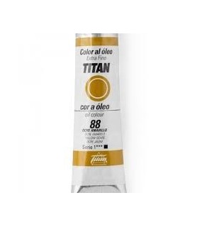 Oleo Titán 20 ml - 88 Ocre amarillo	-Tubo Oleo Titán 20 ml-Batallon Manualidades