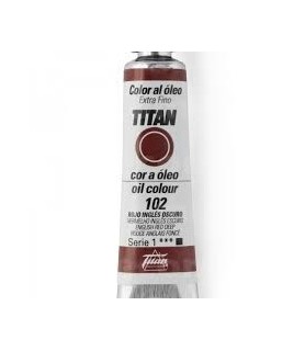 Oleo Titán 20 ml - 102 Rojo ingles oscuro	-Tubo Oleo Titán 20 ml-Batallon Manualidades