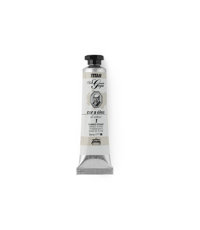 Tubo Oleo Goya 20 ml  Blanco Titanio 1	