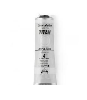 Tubo Oleo Titán 60 ml Blanco Titan 4	-Tubo Oleo Titan 60 ml-Batallon Manualidades