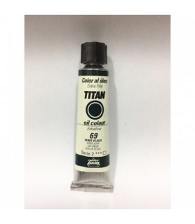 Tubo Oleo Titán 60 ml Verde vejiga 69	-Tubo Oleo Titan 60 ml-Batallon Manualidades