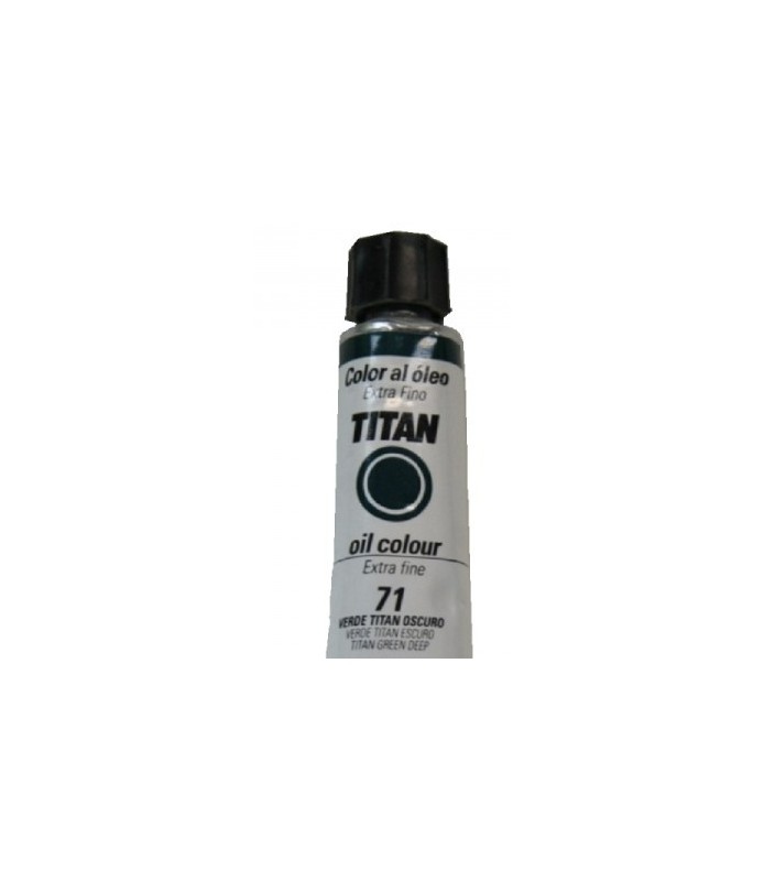 Tubo Oleo Titán 60 ml Verde Titan oscuro 71