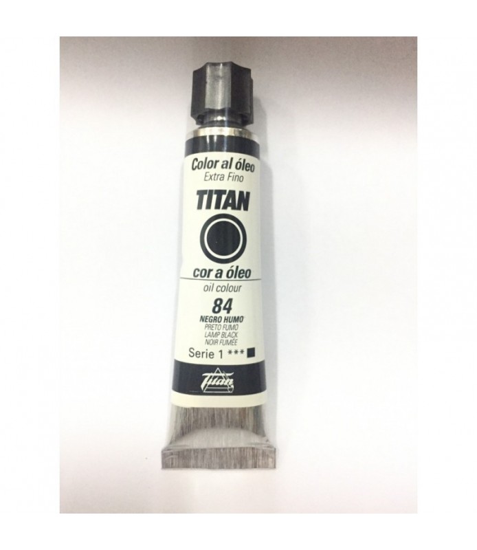 Tubo Oleo Titán 60 ml Negro humo 84