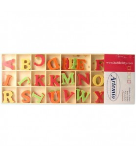 80 Letras de Fieltro Troqueladas 3 cm - Artemio