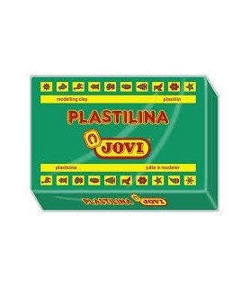 Plastilina Jovi 50 g Verde Oscuro-Plastilina 50 g-Batallon Manualidades