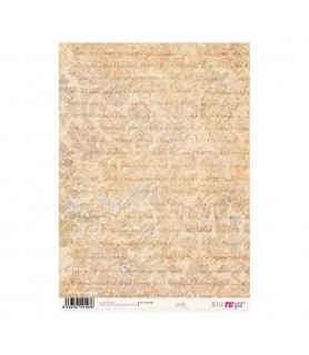 Papel de Arroz 21 x 30 cm Sewing-Escritura-Batallon Manualidades