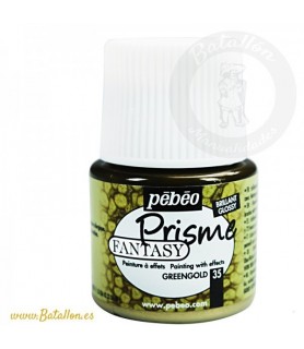 Prisme Fantasy Pebeo Verde Oro-Prisme Fantasy Pebeo-Batallon Manualidades