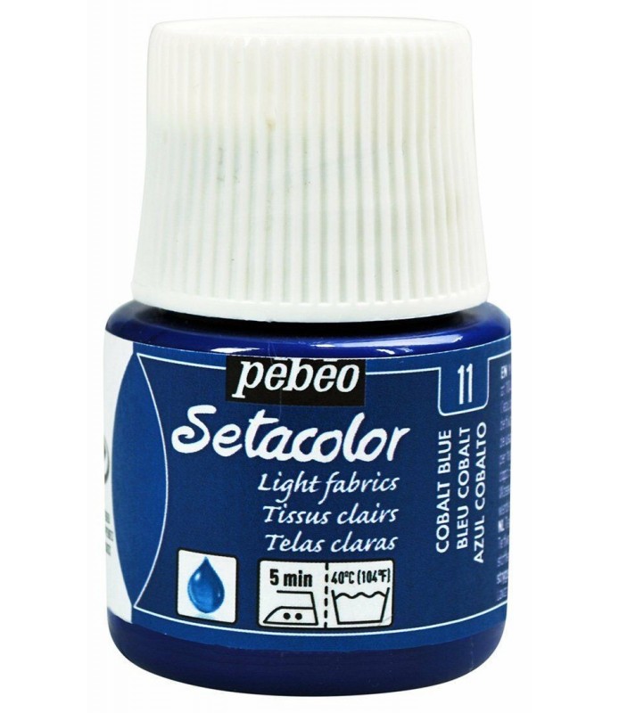 Setacolor Telas Claras 45 ml Azul Cobalto 11