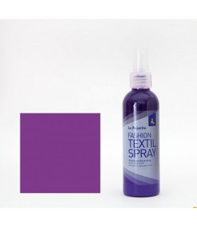 Pintura textil en Spray La Pajarita Violeta-Pintura Textil en Spray La Pajarita-Batallon Manualidades