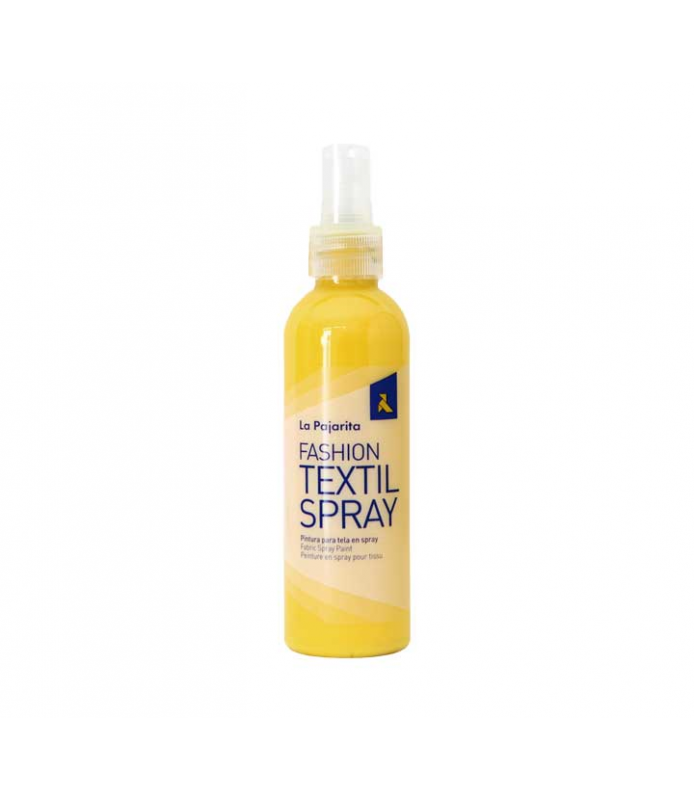 Pintura Textil en Spray La Pajarita 100 ml Amarillo
