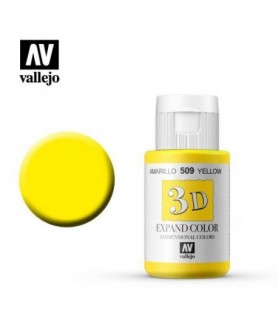 3D Expand Color 35 ml Vallejo Amarillo 509-Pintura 3D Expand Color-Batallon Manualidades