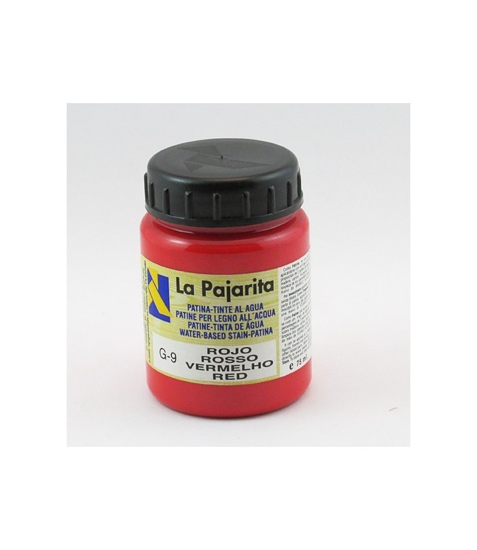Patina - Tinte al Agua La Pajarita 75 ml Rojo