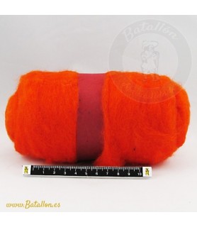 Fieltro Modelable 100 g  Naranja-Fieltro Modelable 100 g-Batallon Manualidades