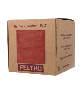 Fieltro Modelable 100 g ( caja ) Salmón 1418-Fieltro Modelable 100 g ( caja )-Batallon Manualidades