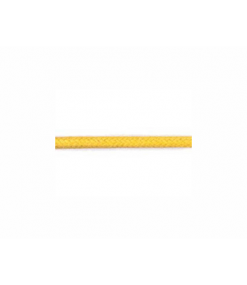 Mini Bobina Algodón Encerado 1 mm - 25 m Amarillo-Algodón 1.00 mm - 25 mts-Batallon Manualidades