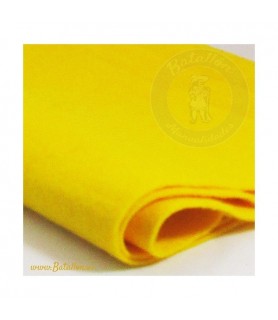 Fieltro de Lana 25 x 25 cm Amarillo-Fieltro de Lana 25 x 25 cm-Batallon Manualidades