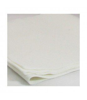 Fieltro de Lana 100 x 180 cm Blanco-Fieltro de Lana 100 x 180 cm-Batallon Manualidades