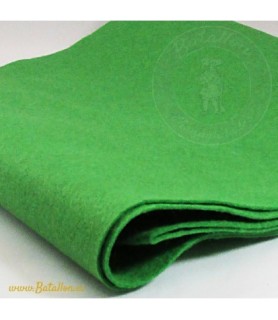 Fieltro de Lana 100 x 180 cm Verde césped-Fieltro de Lana 100 x 180 cm-Batallon Manualidades