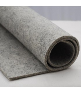Hoja de Fieltro 4 mm de 70 cm x 45 cm Efco Gris