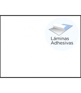 Lamina 20 x 30 cm - 2 mm Adhesiva Blanco-Lamina 20 x 30 cm - 2 mm Adhesiva-Batallon Manualidades