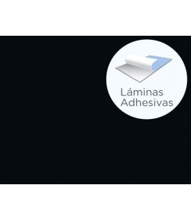 Lamina 20 x 30 cm - 2 mm Adhesiva Negro-Lamina 20 x 30 cm - 2 mm Adhesiva-Batallon Manualidades