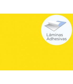 Lamina 20 x 30 cm - 2 mm Adhesiva Amarillo-Lamina 20 x 30 cm - 2 mm Adhesiva-Batallon Manualidades