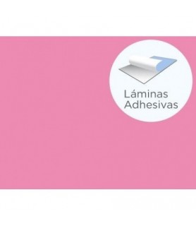 Lamina 20 x 30 cm - 2 mm Adhesiva Rosa-Lamina 20 x 30 cm - 2 mm Adhesiva-Batallon Manualidades