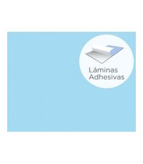 Lamina 20 x 30 cm - 2 mm Adhesiva Azul Celeste-Lamina 20 x 30 cm - 2 mm Adhesiva-Batallon Manualidades