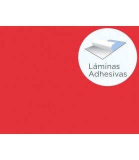 Lamina 20 x 30 cm - 2 mm Adhesiva Rojo 17-Lamina 20 x 30 cm - 2 mm Adhesiva-Batallon Manualidades