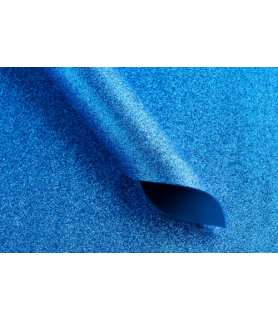 Lamina 40 x 60 - 2 mm Glitter Azul cyan 290-Laminas Glitter-Batallon Manualidades