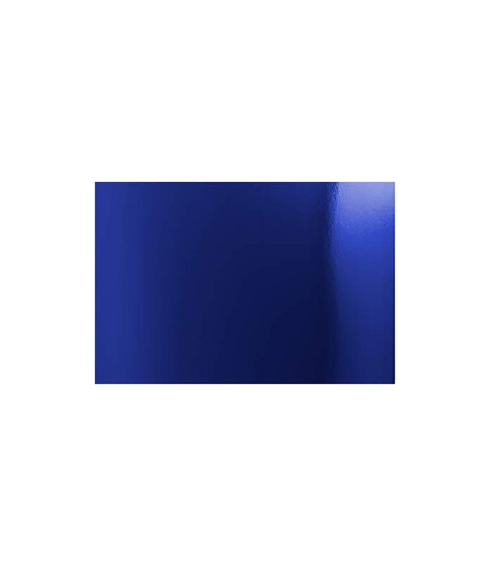 Cartulina Metalizada 50 x 65 cm Azul