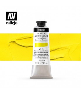 Acrylic Artist 20 ml. Amarillo Cadmio 515 Vallejo-Acrylic Artist Color Vallejo-Batallon Manualidades