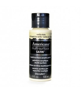 Multisuperficie Americana Vanilla shake -Multisuperficie 59 ml.-Batallon Manualidades