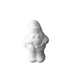 Papa Noel de Porex 21 cm-Figuras de Porex-Batallon Manualidades