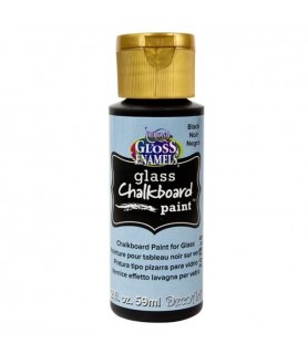 Pintura Pizarra 59 ml Negro Glass Chalkboard-Otras Pinturas-Batallon Manualidades