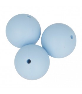 Bolas de Silicona Bolas 15 mm (3 unid ) Azul-Bolas de Silicona-Batallon Manualidades