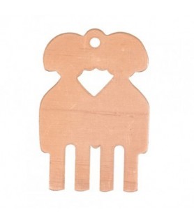 Zodiaco de Cobre para Esmaltes Geminis