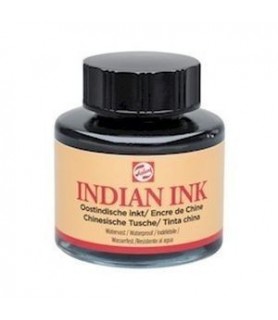 Tinta Negra Indian Ink 30 ml - Talens-Otras Pinturas-Batallon Manualidades