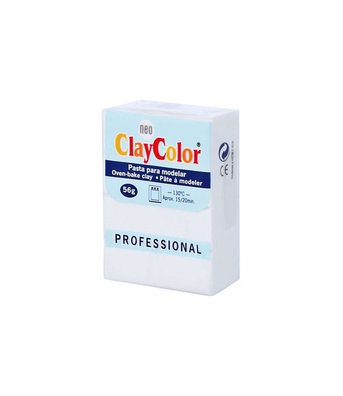 Clay Color Soft 56 gr Blanco ( profesional )