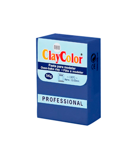 Clay Color Soft 56 gr Azul Marino ( profesional )-ClayColor-Batallon Manualidades