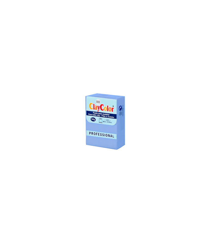 Clay Color Soft 56 gr Azul Grisaceo ( profesional-ClayColor-Batallon Manualidades