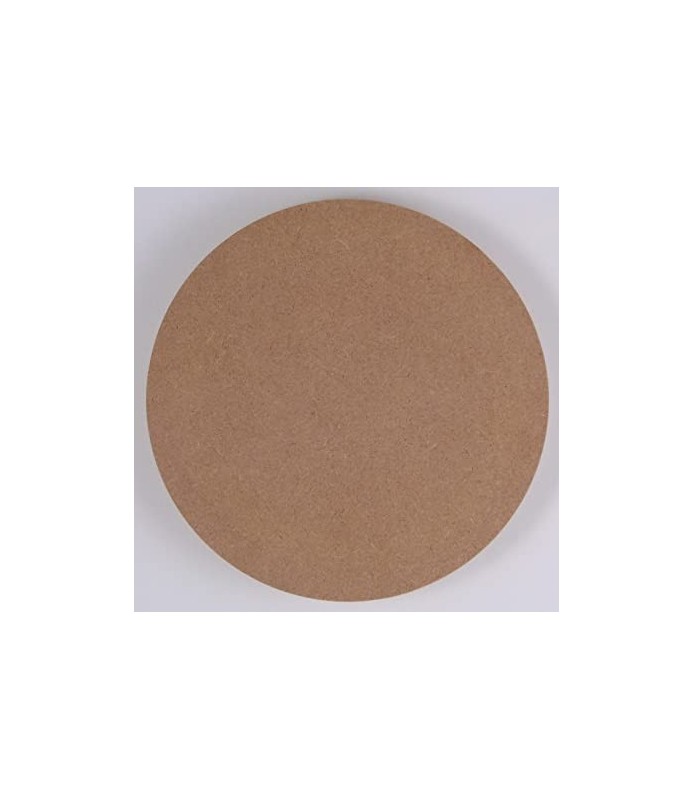 Circulo de Madera DM 3 mm - 35 cm-Formas Troqueladas-Batallon Manualidades