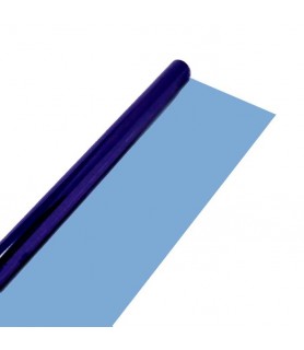 Papel Celofán 0,50 x 2 mt Azul-Papel Celofán-Batallon Manualidades