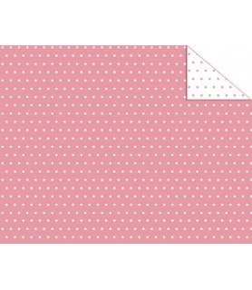 Cartulina de Colores con Puntos  49,5 x 68 cm Rosa