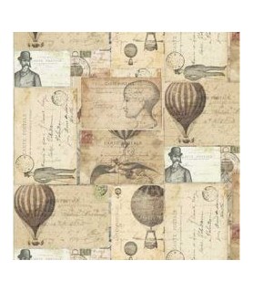 Papel de Arroz 21 x 30 cm Carte Postale -Surtidos-Batallon Manualidades