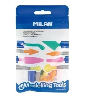 Herramientas de Modelado Plastico Modelling Tools - Milan-Rodillos, Packs, Texturas...-Batallon Manualidades