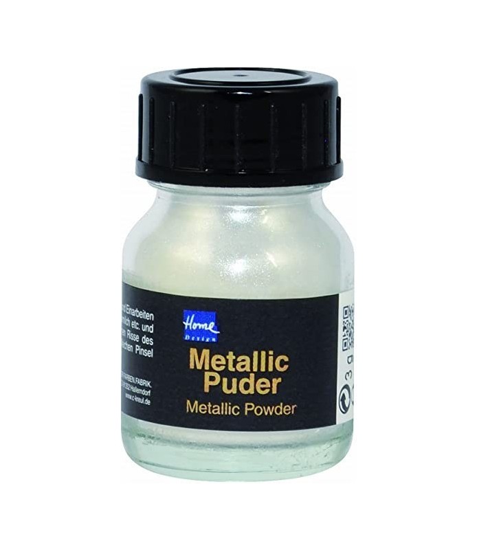 Polvos Metalicos Metallic Puder 3 g Plata