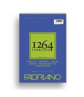 Bloc de Dibujo A5 - 180 g - 30  Hojas 1264 Fabriano-Blocs-Batallon Manualidades