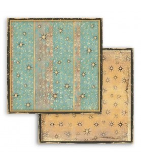 Bloc 10 Hojas 30 x 30 cm Klimt - Stamperia-Estampados-Batallon Manualidades